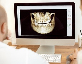 digital image of oral structures