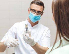 Chesterfield implant dentist explaining how dental implants work 