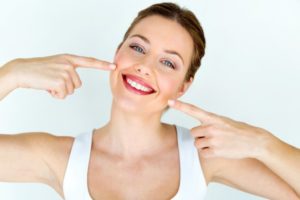 young attractive woman smiling gorgeous teeth